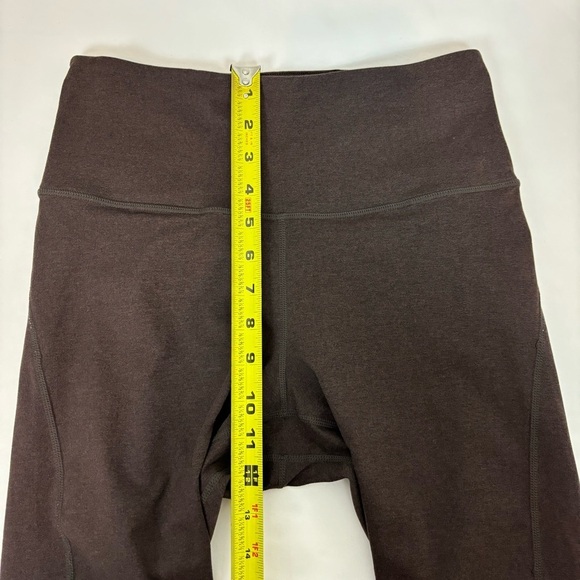WellBeing + BeingWell LoungeWell Ashe 7/8 Legging in Chocolate Brown Size M - Picture 9 of 10